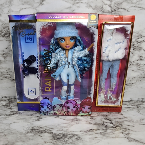 New YouTube Show Rainbow High Skyler Bradshaw Winter Break - Picture 2 of 8